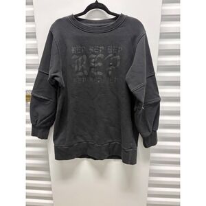 Rare Taylor Swift Reputation REP Crewneck Sweatshirt Women Large Black
